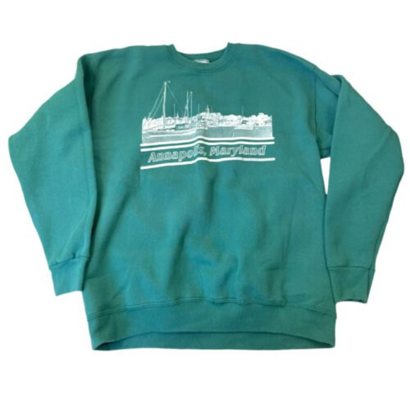 Lee Other - Vintage 90s Lee Sport Heavyweight Annapolis, Maryland Boat Marina 1993 Sweater L